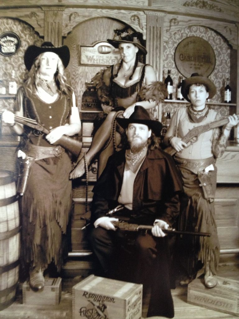 Us in the Old West!