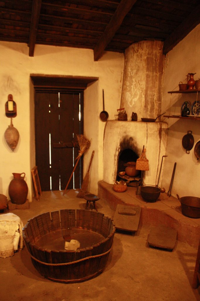Kitchen in LA's first house