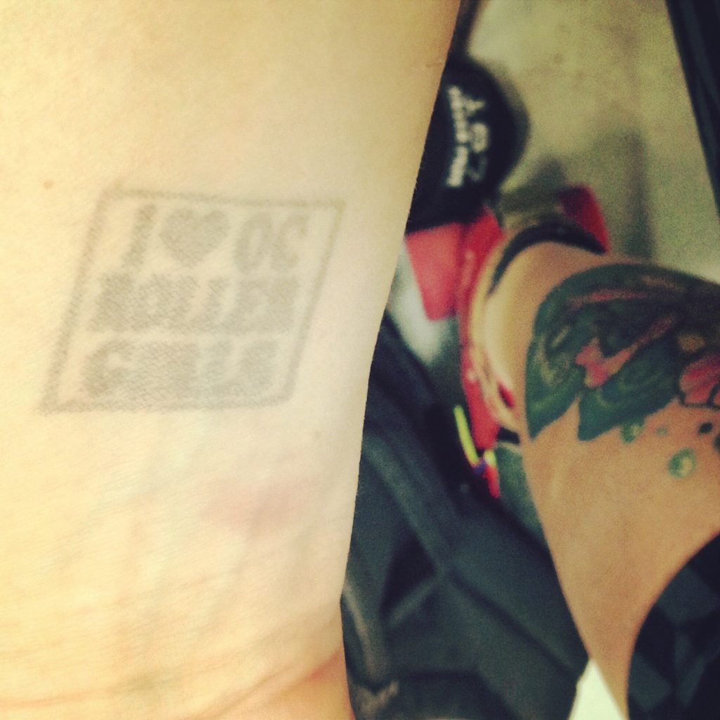 OC Roller Girls stamp